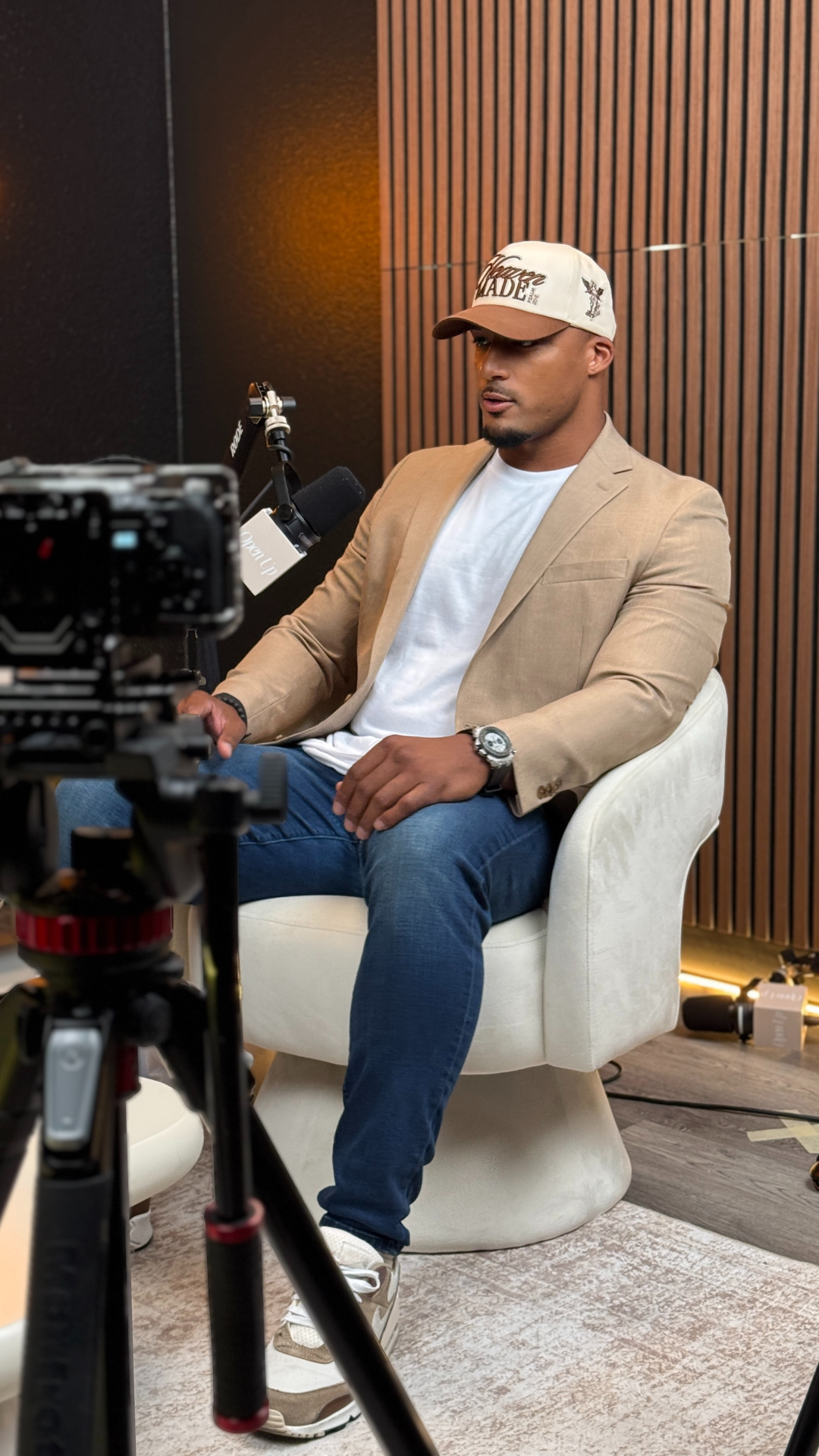 Guest interview in progress
